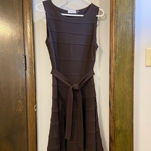 Calvin Klein brown dress